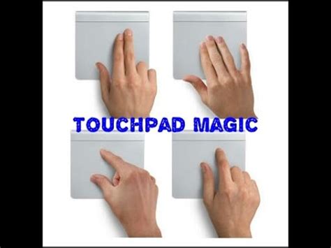 Bluetooth magic touchpad